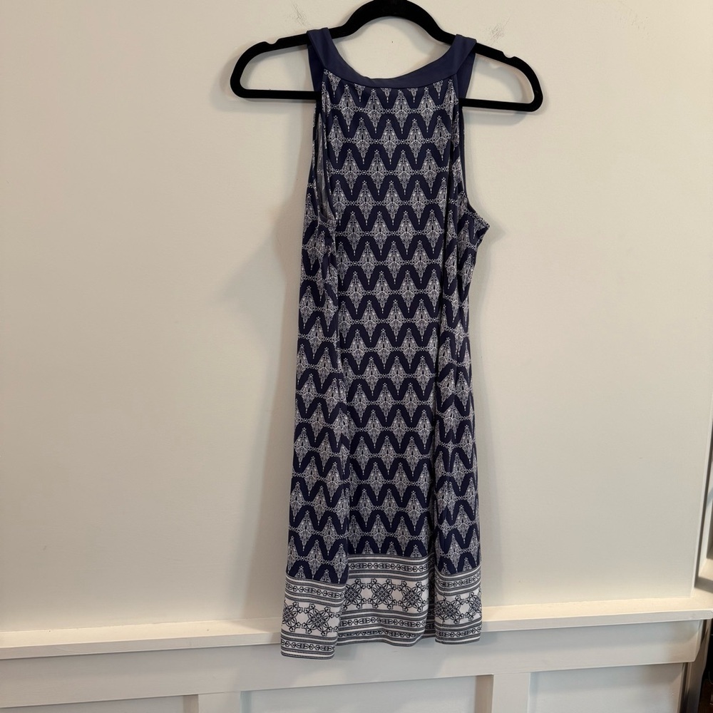 Women’s Magnolia Navy Blue Sleeveless mini Dress size SP - Picture 4 of 4